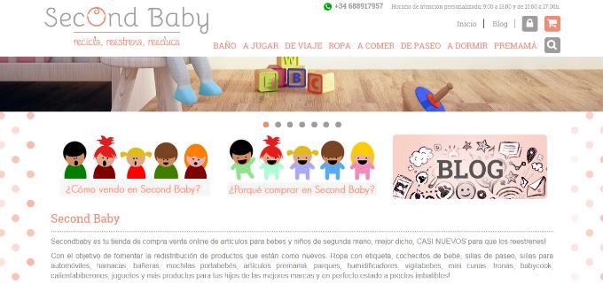 Second baby, artículos segunda mano para bebés niños - Barcelona