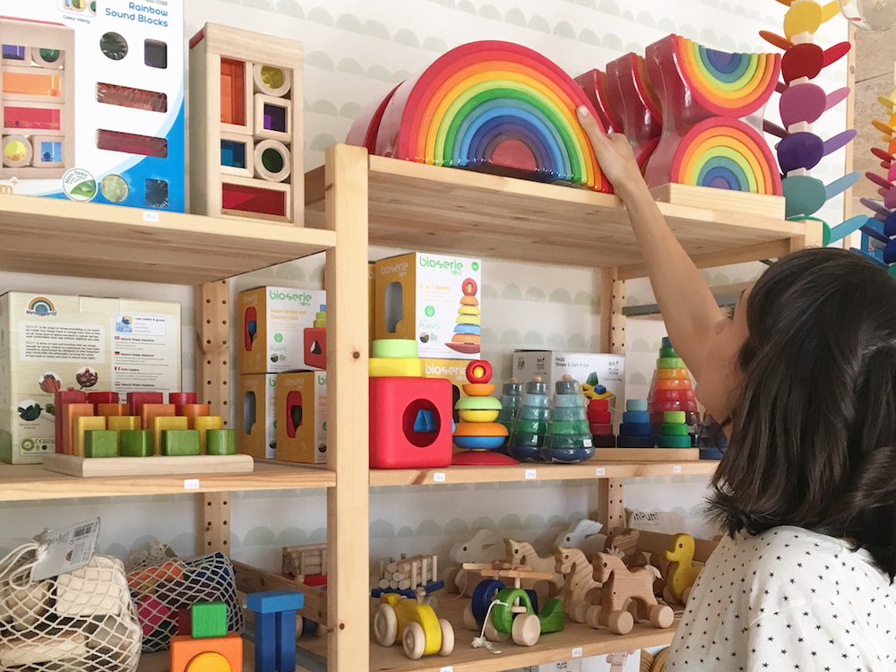 juguetes montessori y waldorf