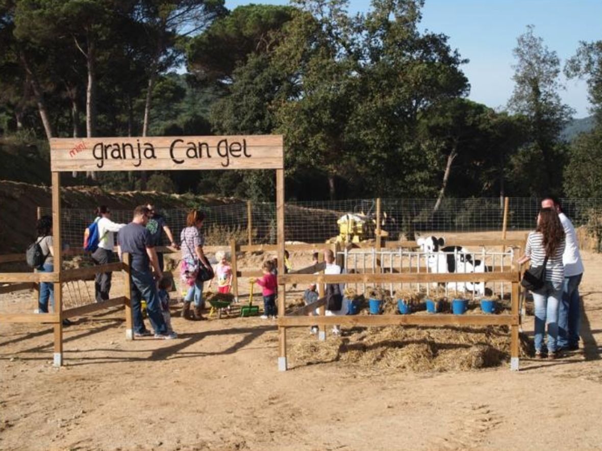 granja Can Gel visita niños