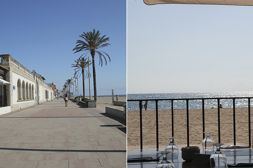 Paseo y playa del vendrell