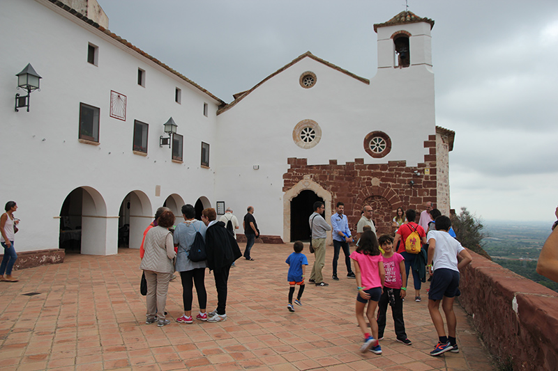 Terraza, mirador de la Ermita Mare de DÃ©u de la Roca