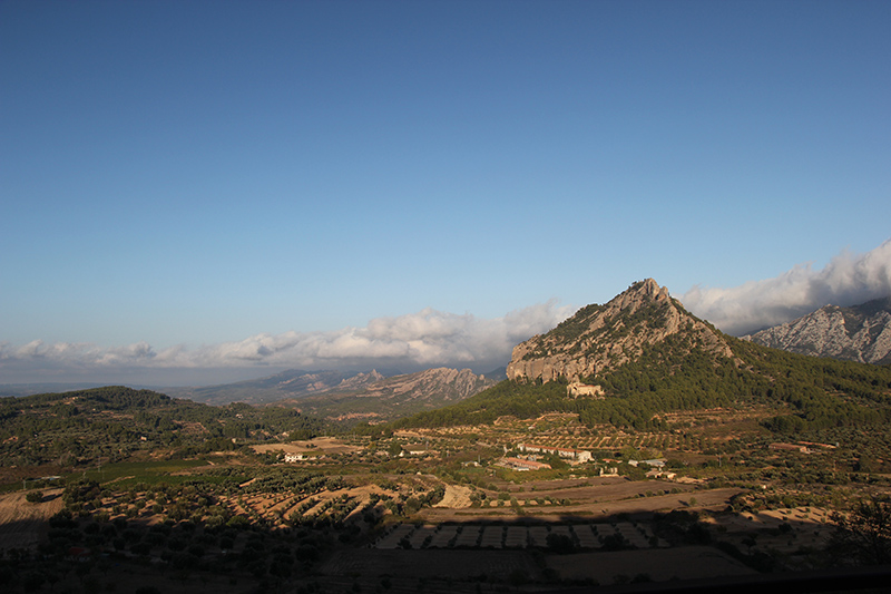 Paisaje desde el mirador en Horta de Sant Joan