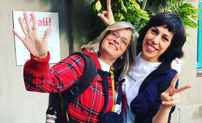 Marta Mercadé y Cris Moe