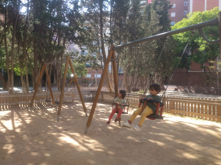 Jardins Josep Goday i Casals en Les Corts, Barcelona