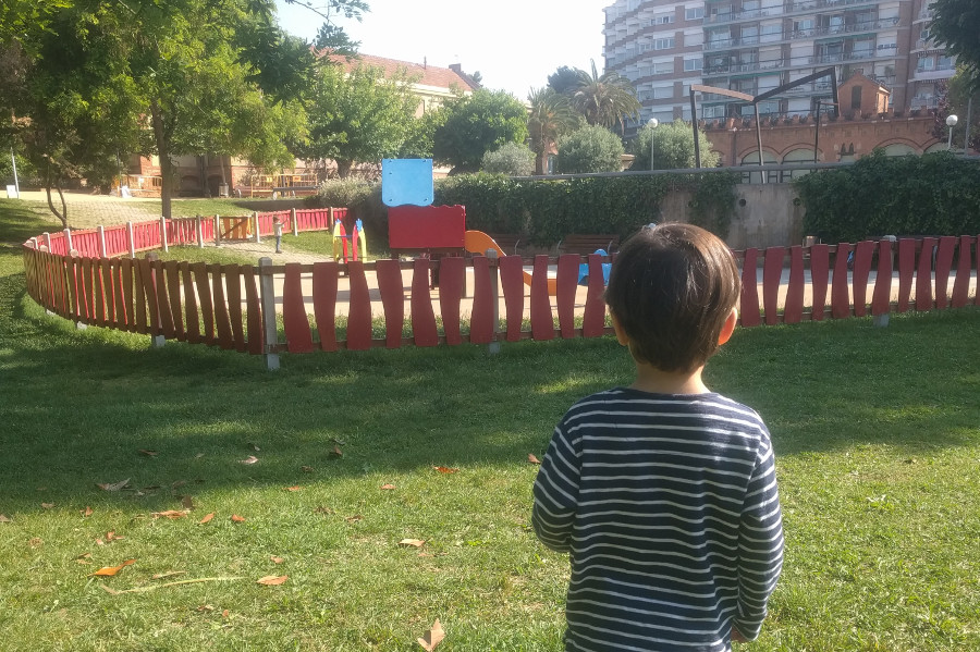Jardins de la Maternitat en Les Corts, Barcelona