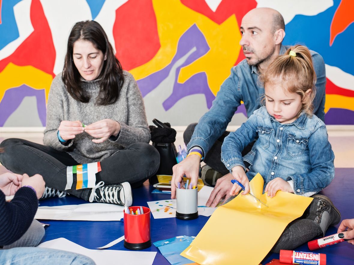 Kit Sol Lewitt CaixaForum agosto con niños