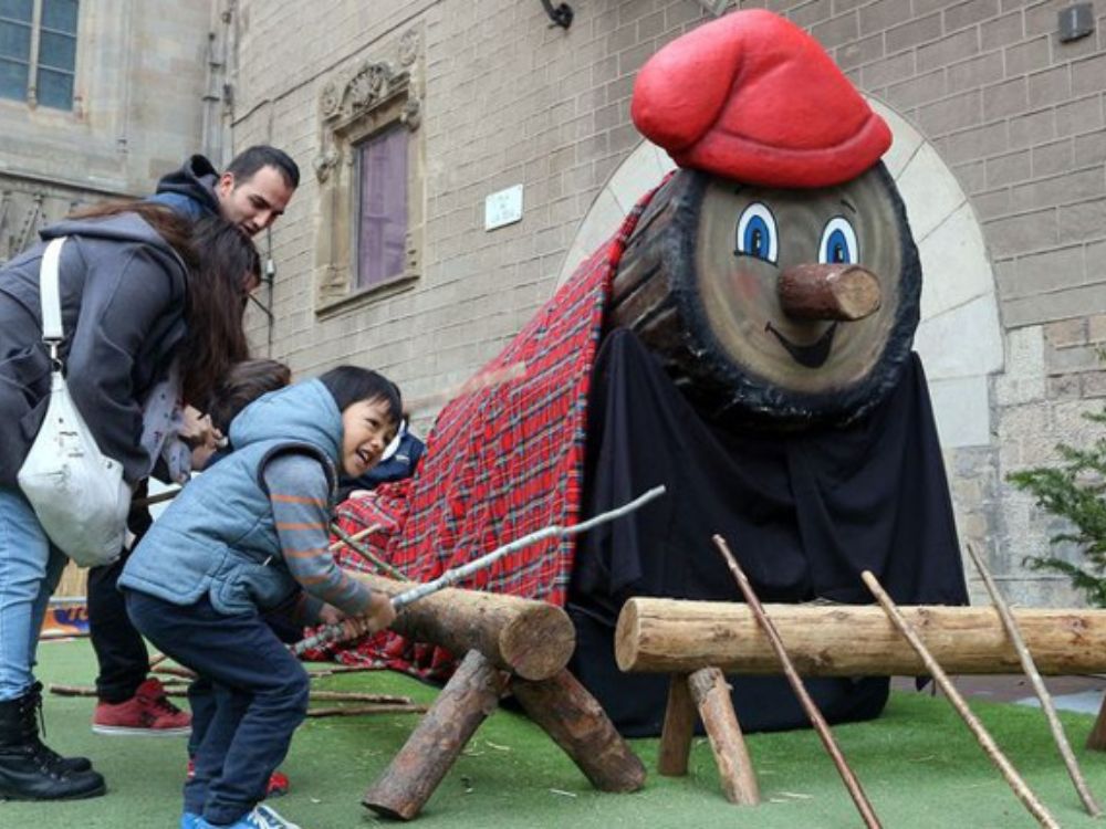 Planes navidad niños barcelona tio gegant