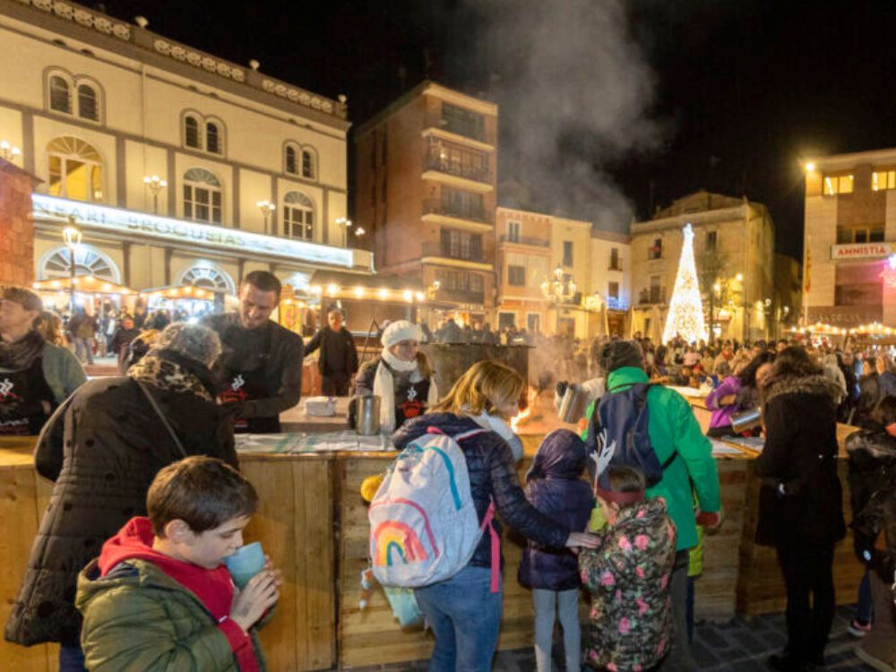 mercadillos ferias navidad niños cataluña