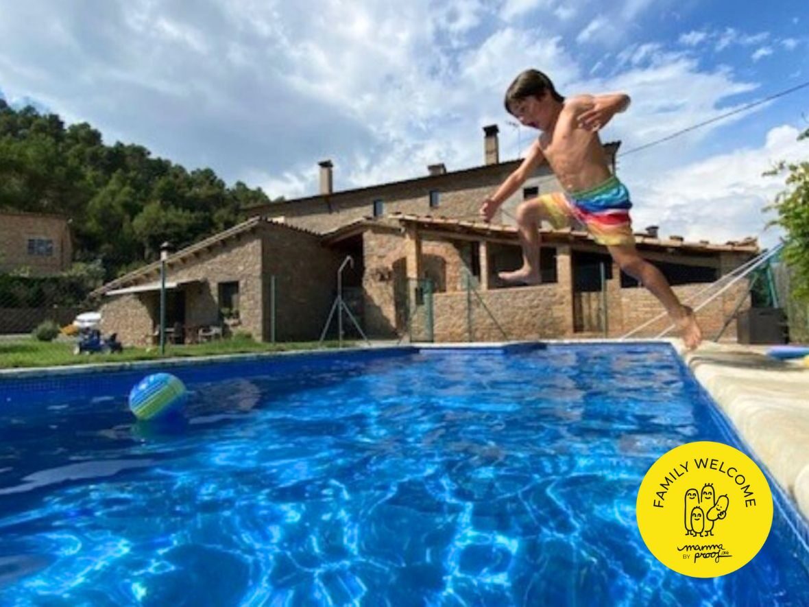 Els Plans de Cornet Alojamiento piscina
