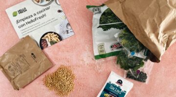 hellofresh kits recetas domicilio contenido bolsa