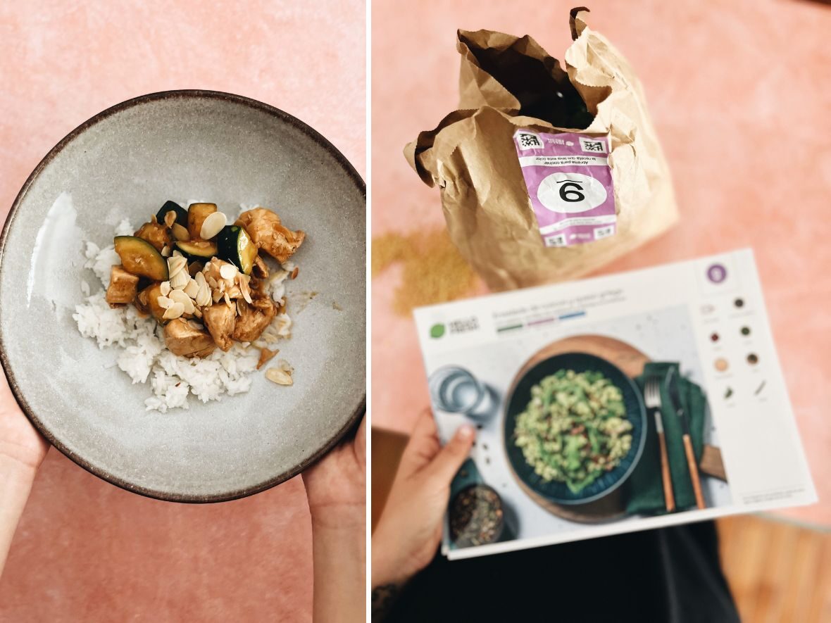 hellofresh kits recetas paso a paso