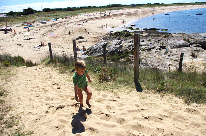 vistas de la playa