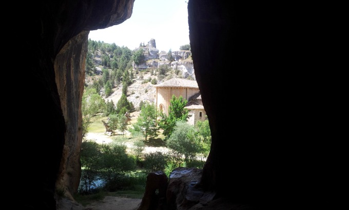 Vista desde Cueva Cañon del Rio Lobos