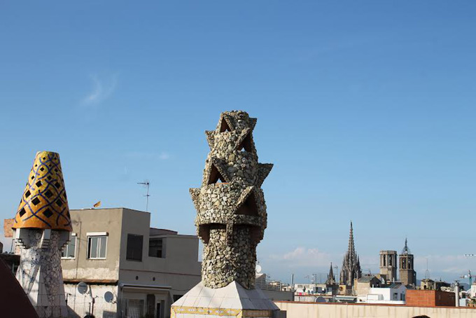 tejado palau guell