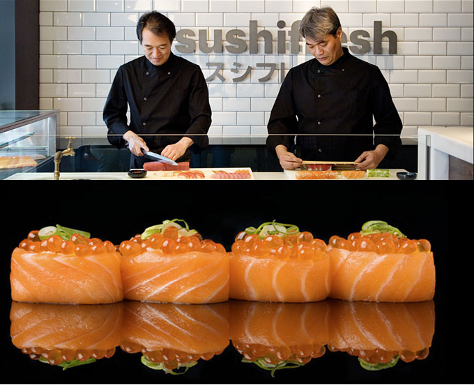 sushi para llevar