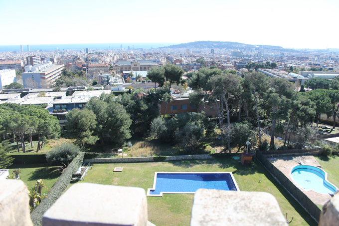 terraza torre bellesguard