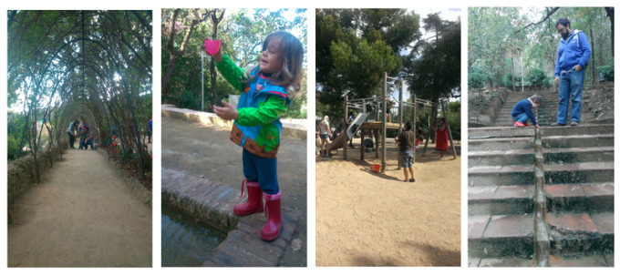 juegos infantiles park guell