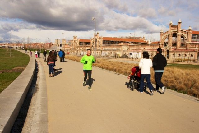 runners en madrid río