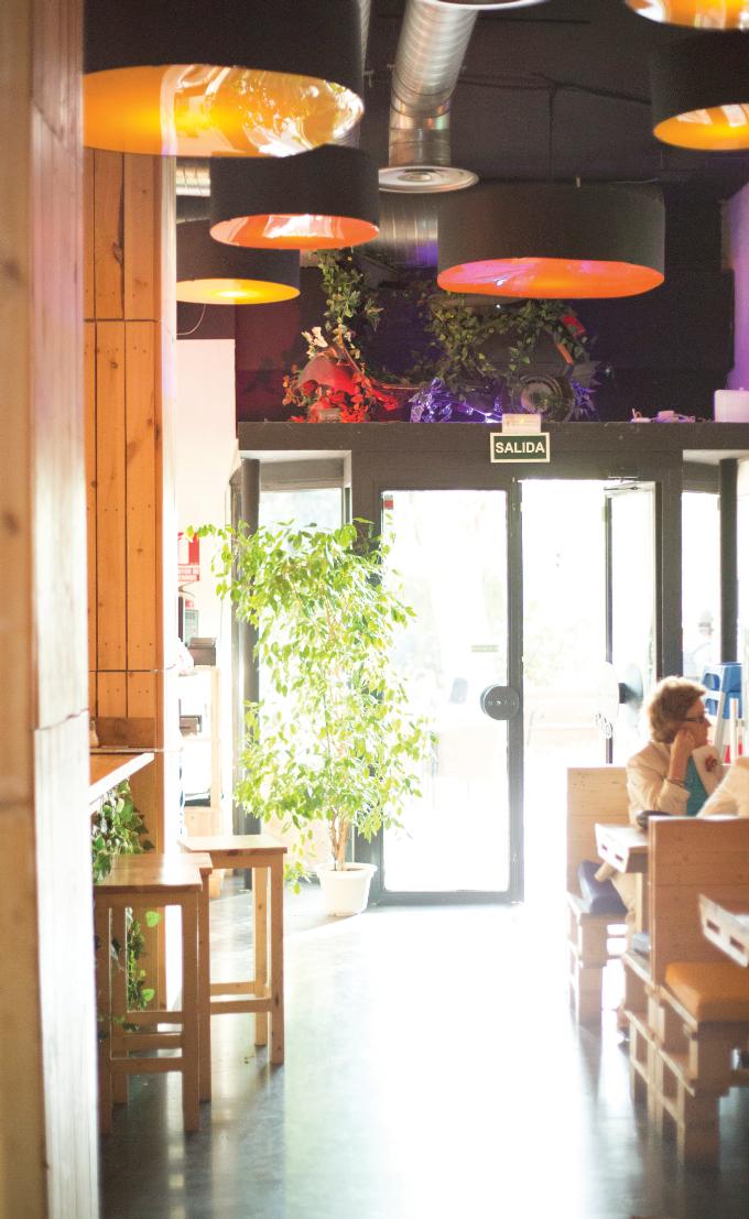 comer con niños cerca de Matadero