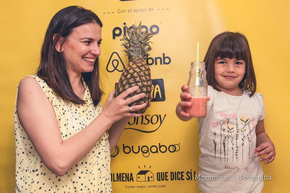 Presentación guía FoodieKids en Madrid. Almudena