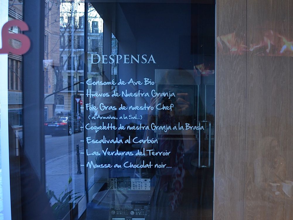 Restaurante Aire, Madrid