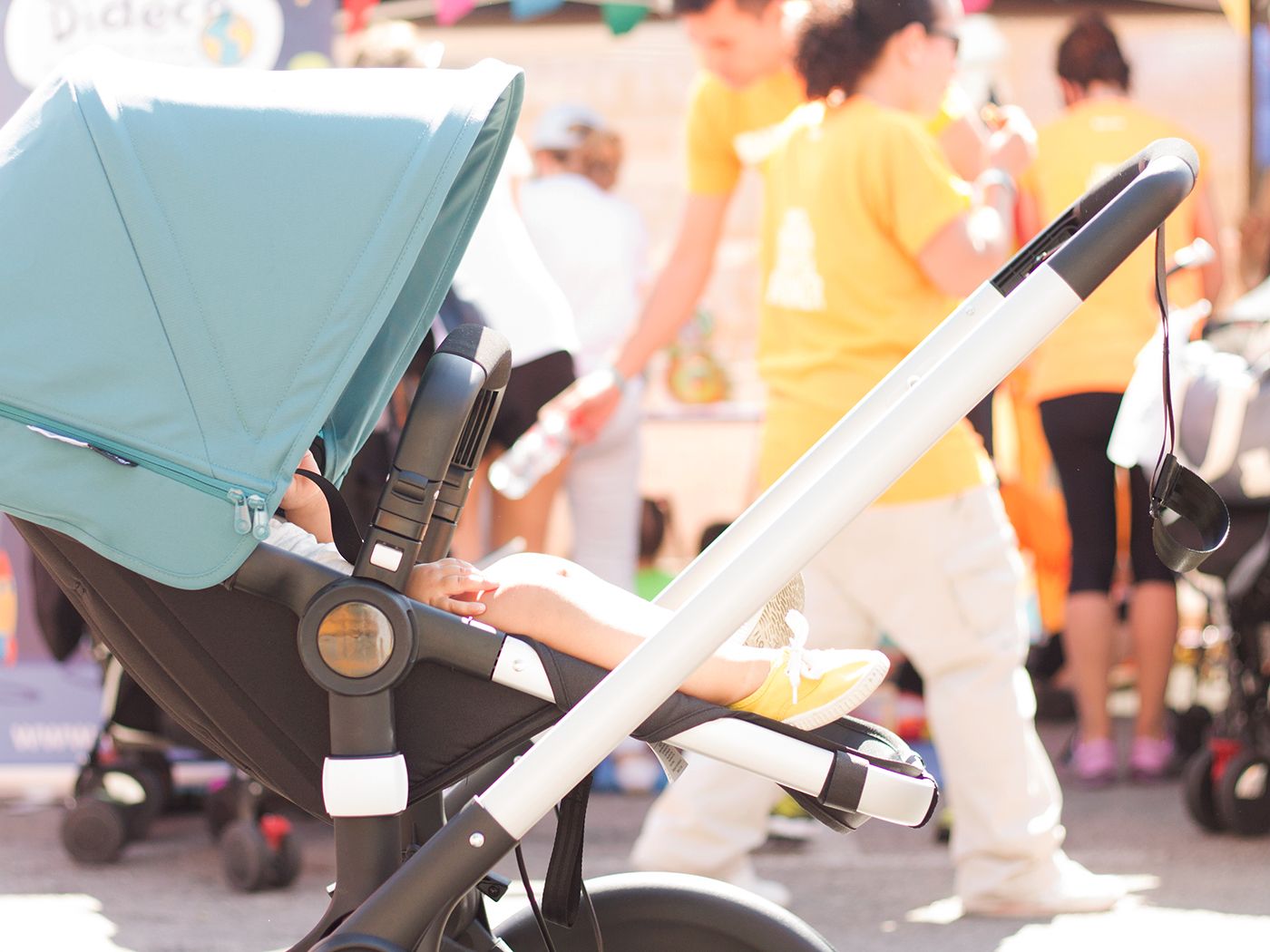 Babyton, carrera familiar con carritos en Alcobendas