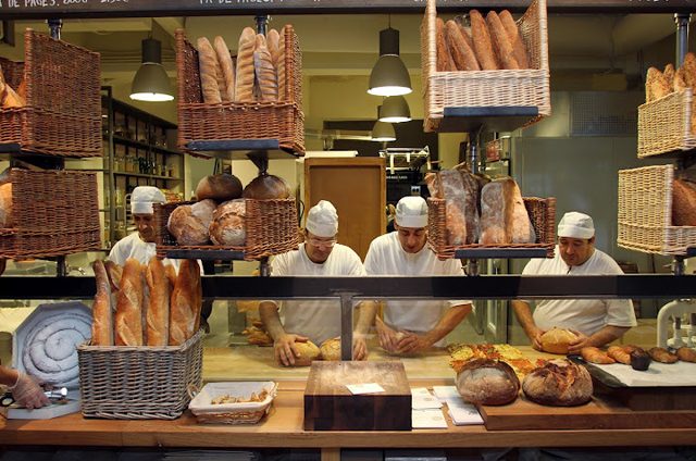 panaderos en obrador